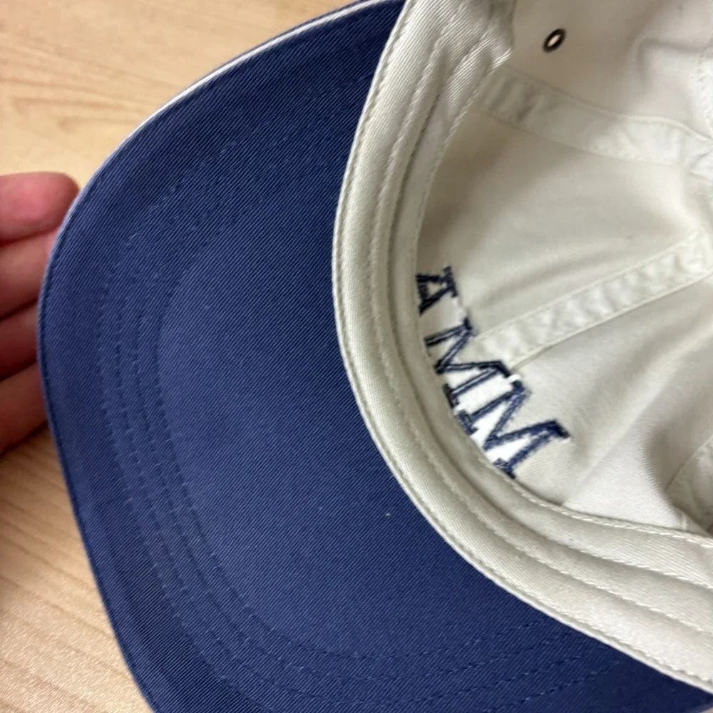 MMA Hat Cap Strap Back Brown Beige Blue Adjustable